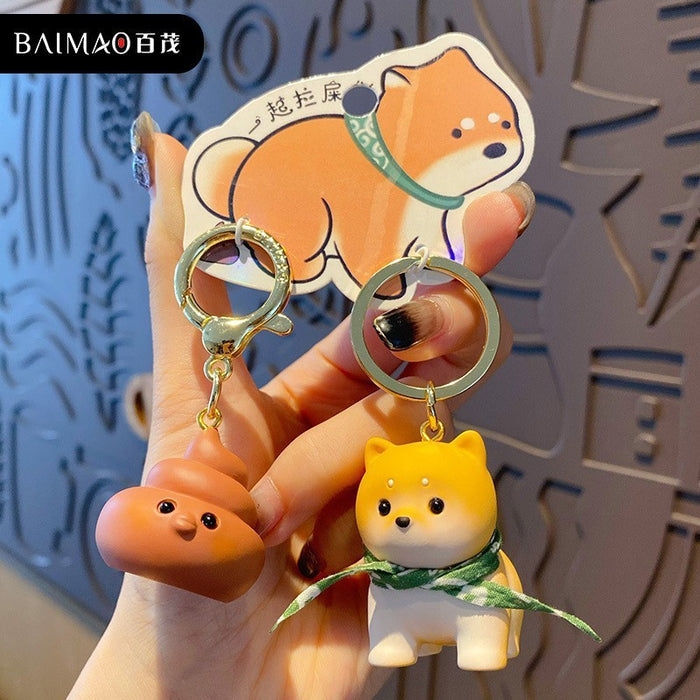 Wholesale Original Couple Keychain Cute and Exquisite Resin Doll Keychain Pendant Gift