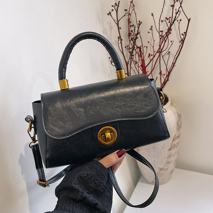 Wholesale Handheld commuting bag, retro small square bag, versatile and multifunctional single shoulder diagonal cross bag