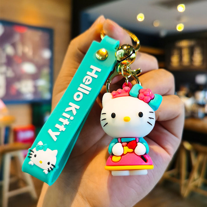 Wholesale Cartoon Doll Silicone Keychain JDC-KC-Tingm232