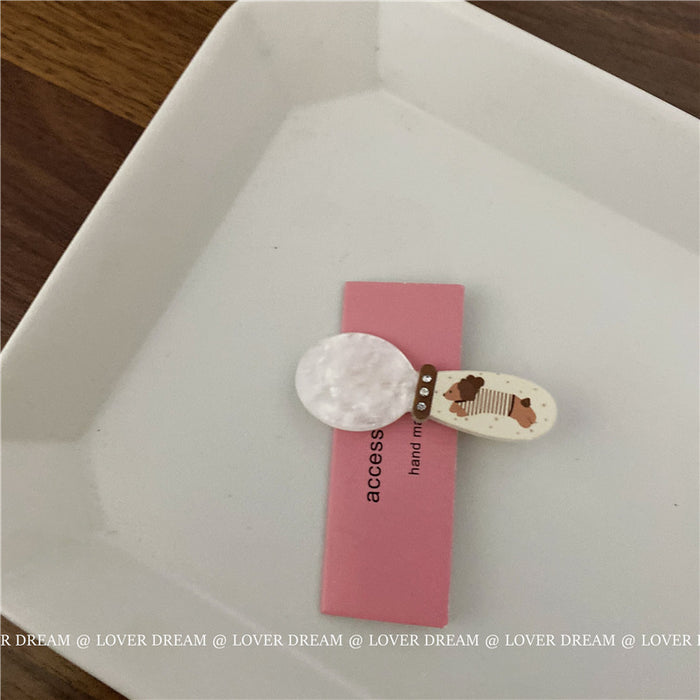 Wholesale Plaid seamless clip hair clip makeup clip bangs clip hair accessory