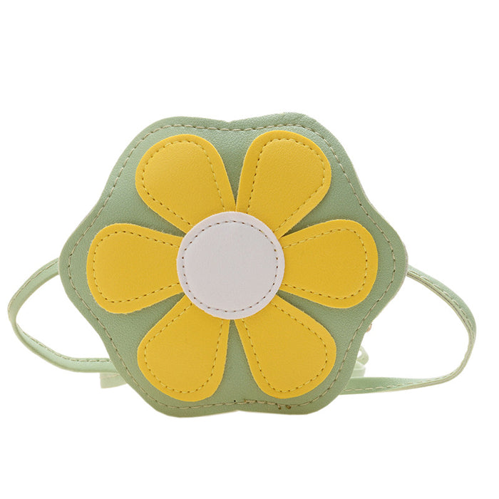 Wholesale Western style cute flower children's shoulder bag crossbody bag