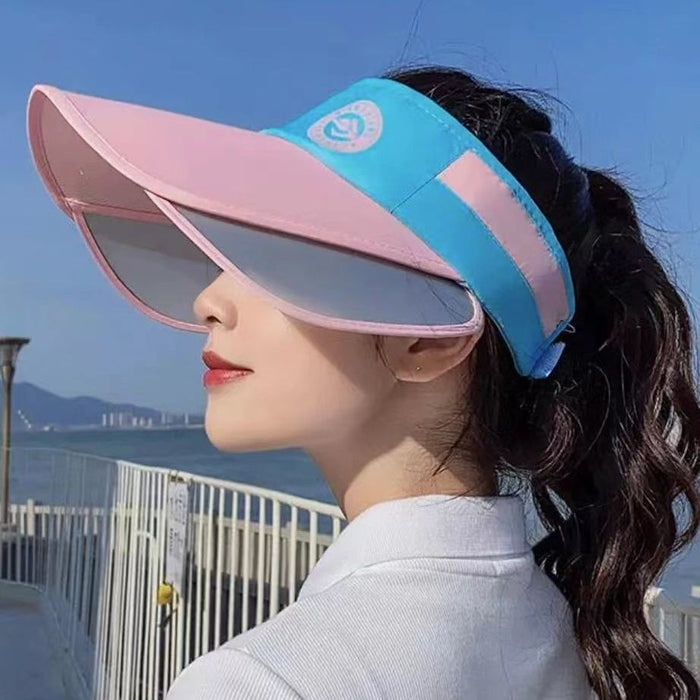 Wholesale Summer sun hat, sun protection, face protection, sun hat, sun protection, empty top hat, UV protection