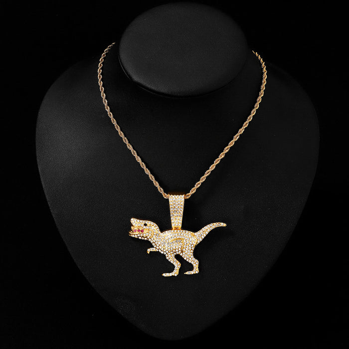 Wholesale Necklace Dinosaur Pendant Animal Explosions Personalized Men's Pendant Jewelry