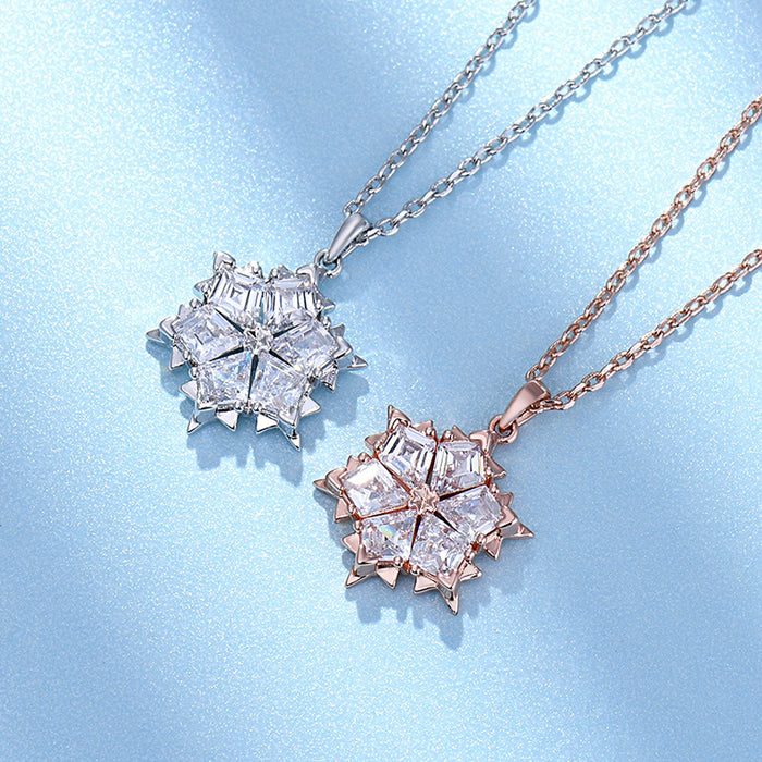 Wholesale Crystal Star Pendant Necklace with Chain Fashion Jewelry