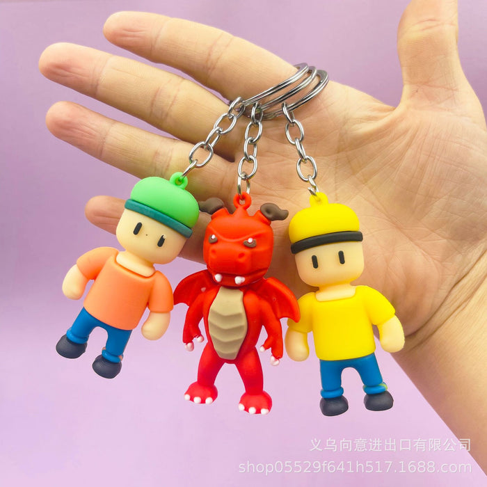 Wholesale PVC Cartoon Doll Keychain JDC-KC-XiangY052