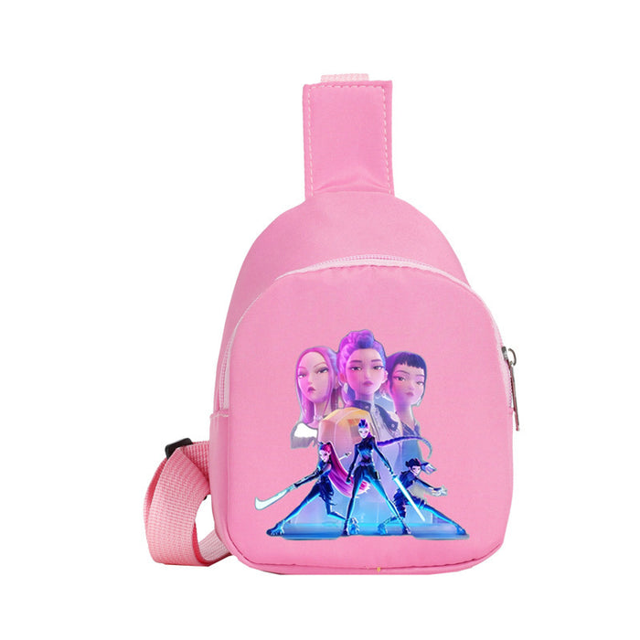 Wholesale Anime-themed Printed Shoulder Bag and Children' s Waist Bag