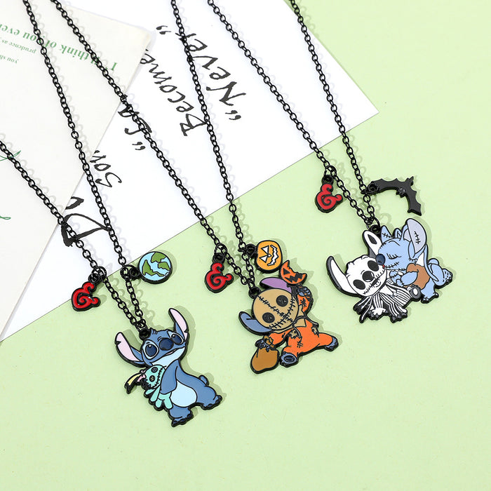 Wholesale New Christmas Pendant Anime  Necklace Anime Peripheral Accessories