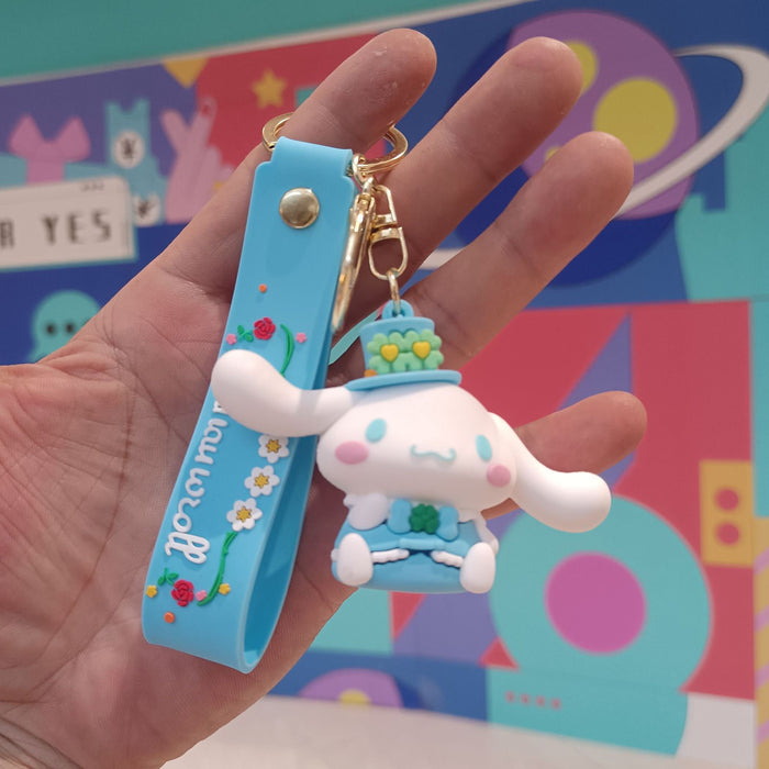 Wholesale Silicone Cartoon Figure Keychain JDC-KC-YiChang014