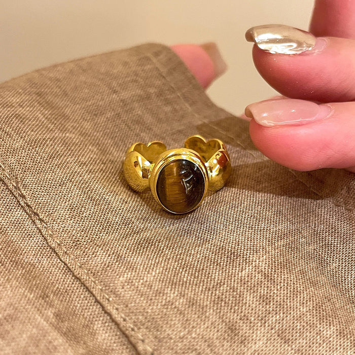 Wholesale Butterfly ring inlaid with zircon