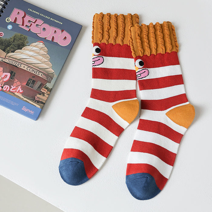 Wholesale Socks, tube socks, cute cartoon, ugly, cute, funny, long socks