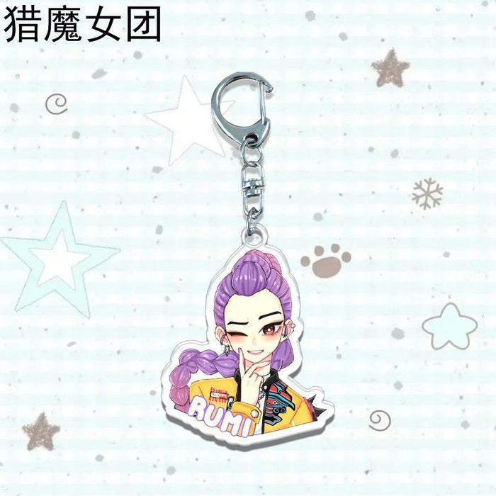 Wholesale Kpop Acrylic Keychain Anime Peripheral Pendant