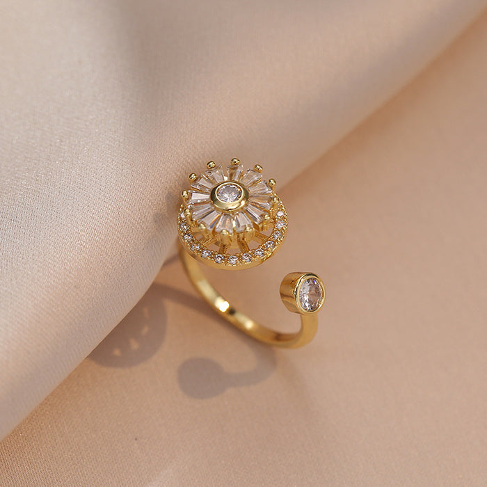 Wholesale Necklace zircon necklace niche earrings fashion set titanium steel lock chain