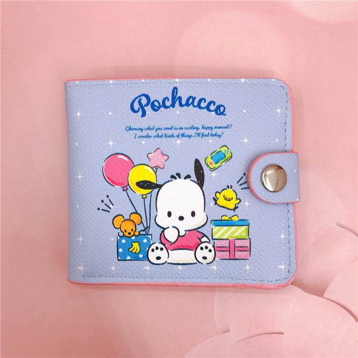 Wholesale PU Cartoon Short 2-fold Wallet JDC-WT-YaLL012