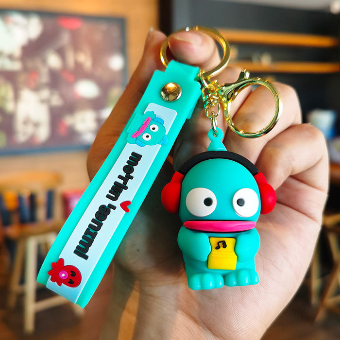 Wholesale Cartoon Silicone Doll Keychain JDC-KC-Tingm292