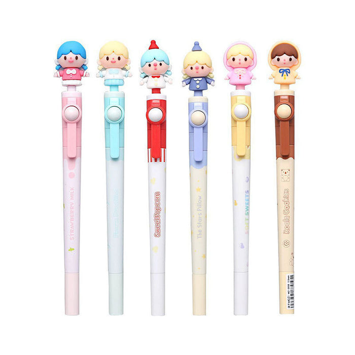 Wholesale 36pcs/ box Cartoon Pen for the Beginning of School Season,  Black Pen,  Student Stationery Supplies,  Gift Manufacturer