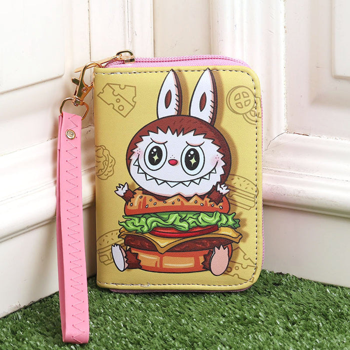 Wholesale Cartoon Animation Surrounding  with Card Storage Bag for Boys and Girls Portable Coin Purse