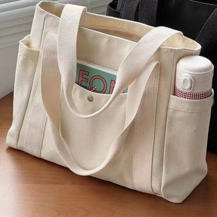 Wholesale Large Capacity Tote Canvas Bag Commuting Versatile Shoulder Bag Bag