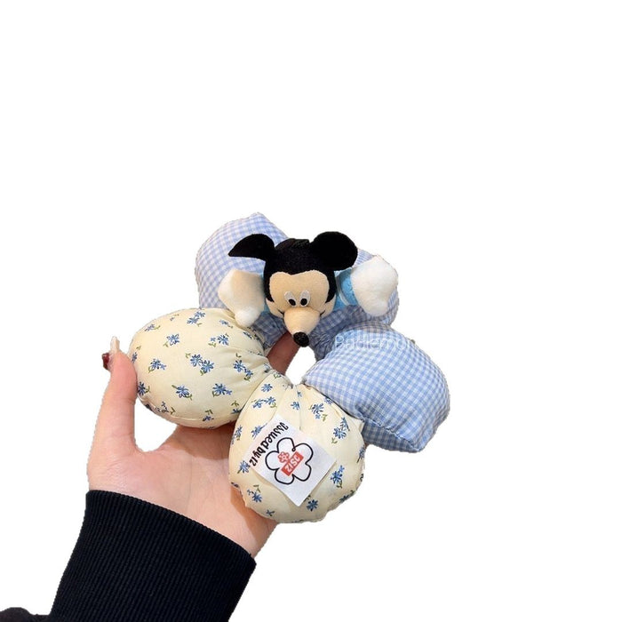 Wholesale Blue spliced headband, three-dimensional hair accessory