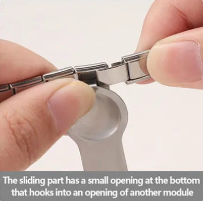 Wholesale Princess embroidered steel  super cute module youth bracelet