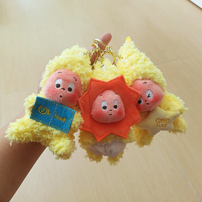 Wholesale Star Man Plush Pendant Doll Mini Bag Pendant Keychain Star Man Blind Box Doll