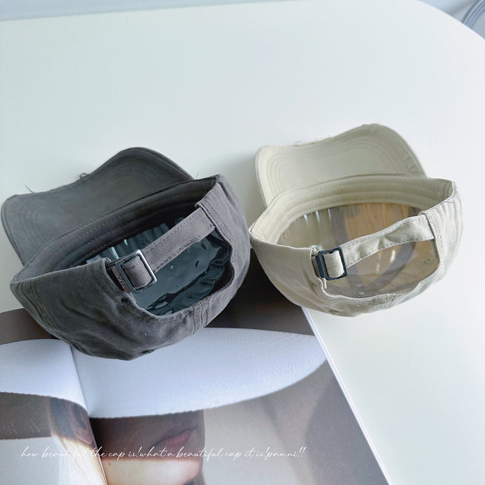 Wholesale Children's retro vintage baseball cap, three-dimensional letter duckbill cap, niche sun hat