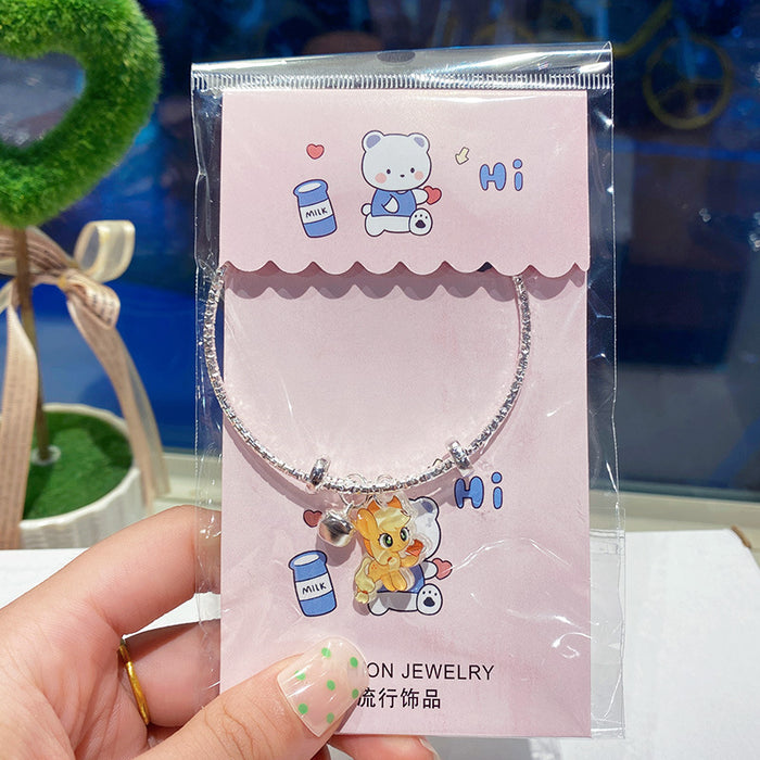 Wholesale cartoon children' s independent packaging student bracelet