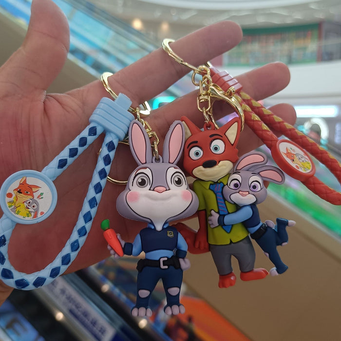 Wholesale Children's Cute Cartoon PVC Keychain JDC-KC-YiChang024