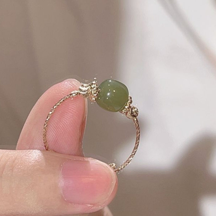 Wholesale The design of the ring is niche, light luxury, retro and open mouth bracelet