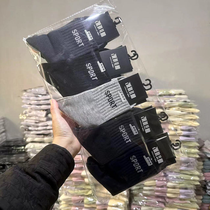 Wholesale Sports socks, mid length socks, trendy long socks for wearing