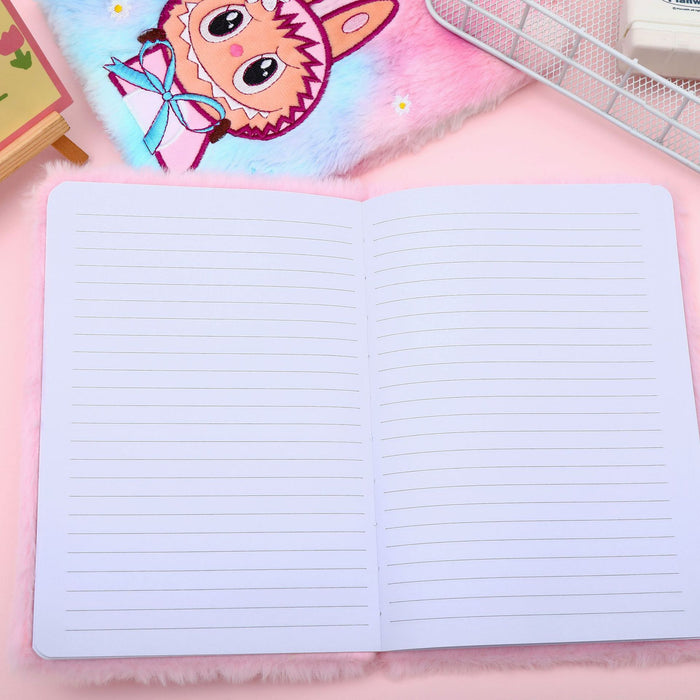 Wholesale A5 Cartoon 3D Embroidered Cute Notebook