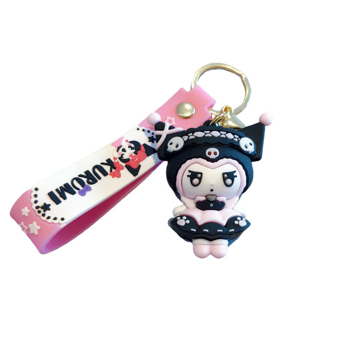 Wholesale Cartoon keychain couple backpack keychain pendant