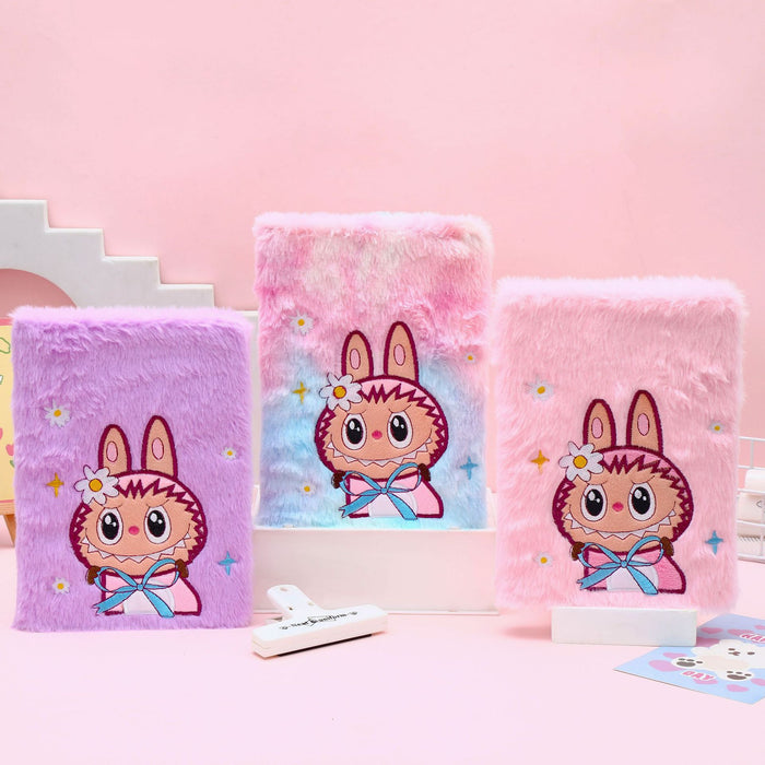 Wholesale A5 Cartoon 3D Embroidered Cute Notebook