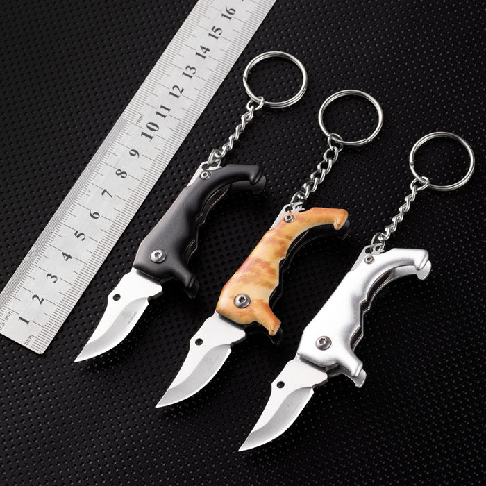 Wholesale Stainless Steel Portable Multi-function Folding Keychain JDC-KC-JieY004