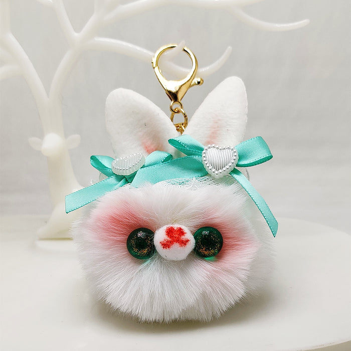 Wholesale Furry ball, plush keychain, pendant, doll, toy, toy, gift bag, hanging decoration
