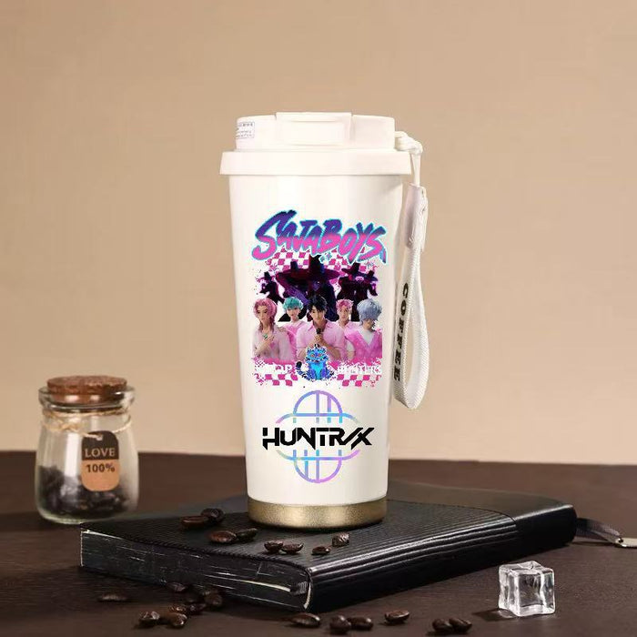 Wholesale KPOP peripheral large capacity stainless steel thermos cup