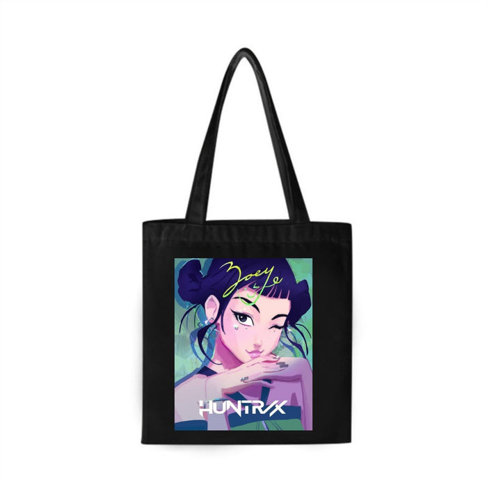 Wholesale Cute Kpop style portable and versatile canvas shoulder bag for women.