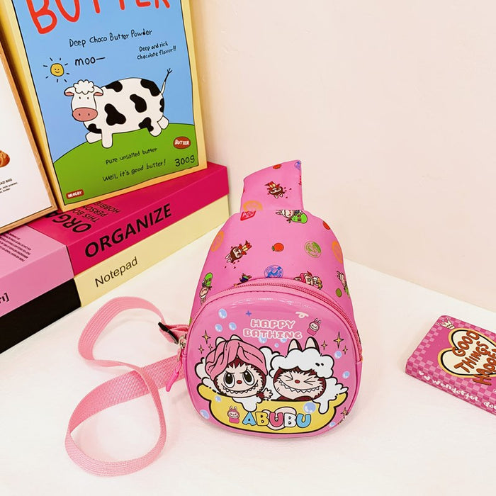 Wholesale Chest Bag Cartoon Anime Cute Kids Crossbody Bag New Printed Children' s Bag
