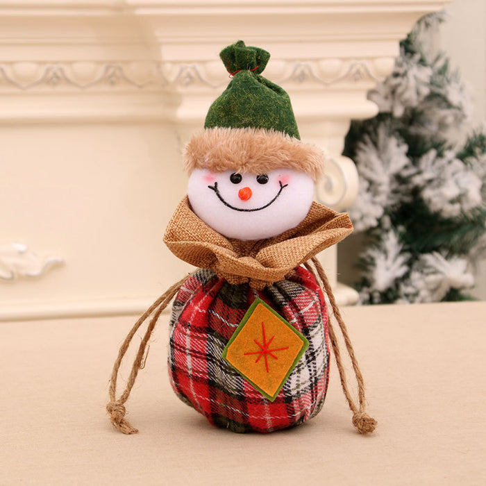 Wholesale Christmas Apple Bag, Handbag, Christmas Eve Gift Bag, Kidsren' s Small Gift Bag, Christmas Apple Bag