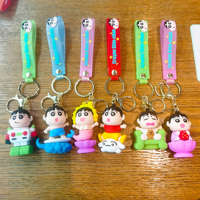 Wholesale Cartoon Doll Silicone Keychain JDC-KC-Tingm261