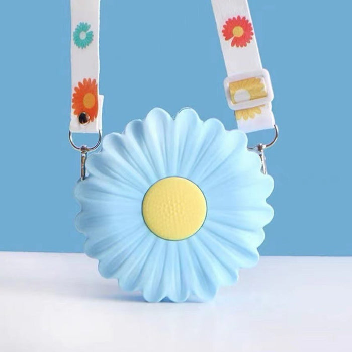 Wholesale Stylish Children' s Silicone Crossbody Coin Purse with Pattern  Accessory