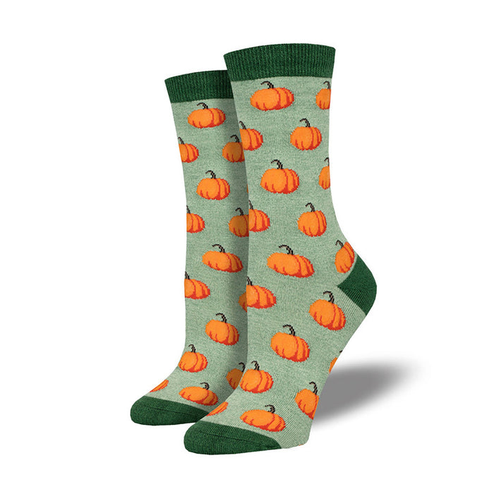 Wholesale  Creative Funny Pumpkin Jacquard Trendy Socks for Men and Women Couples Mid-Calf Socks Halloween