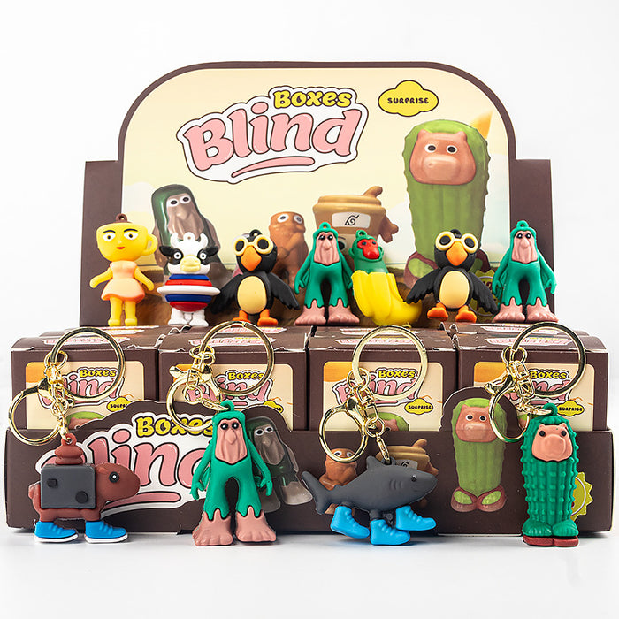 Wholesale Crown flocking ornaments doll children' s toy blind box