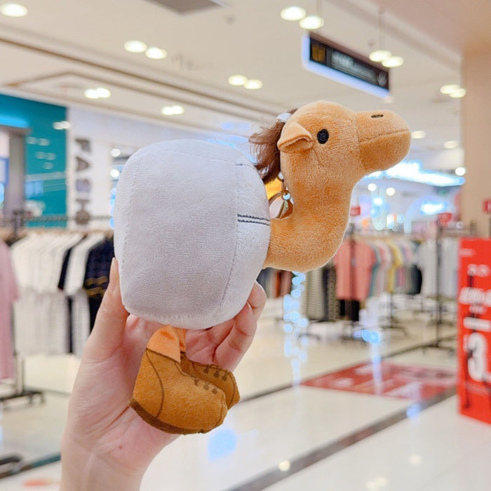 Wholesale Small Doll Wooden Stick Man Keychain Shark Doll