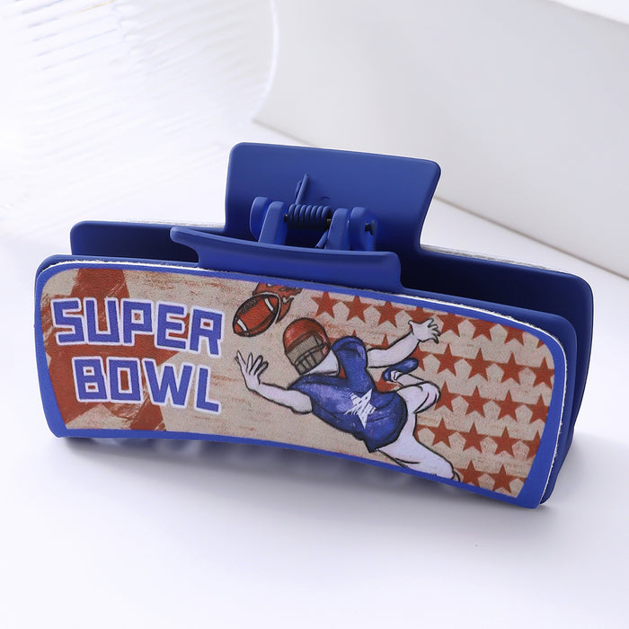 Wholesale Fashionable rugby hair accessories Hair Clips