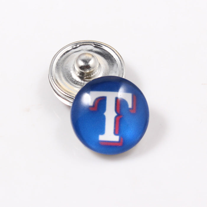 Wholesale 10 pairs/ pack 18mm Ice Hockey Team Button