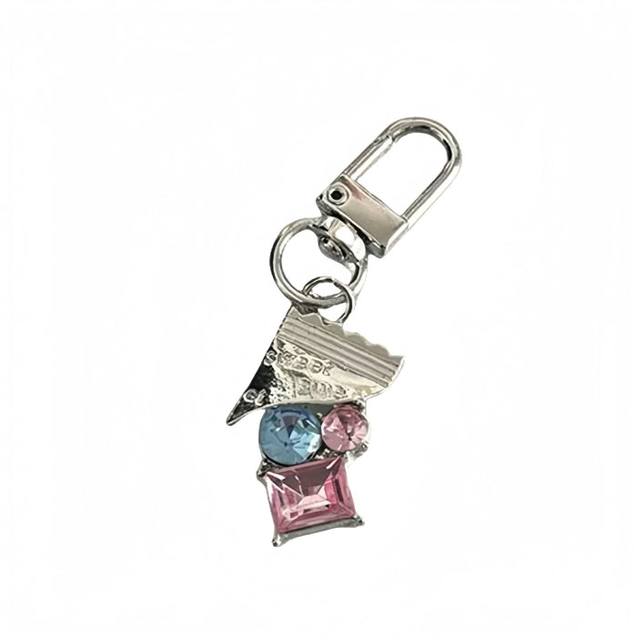 Wholesale Diamond Sweetheart Candy Keychain Sweet Cool Pendant Student Bag Accessories