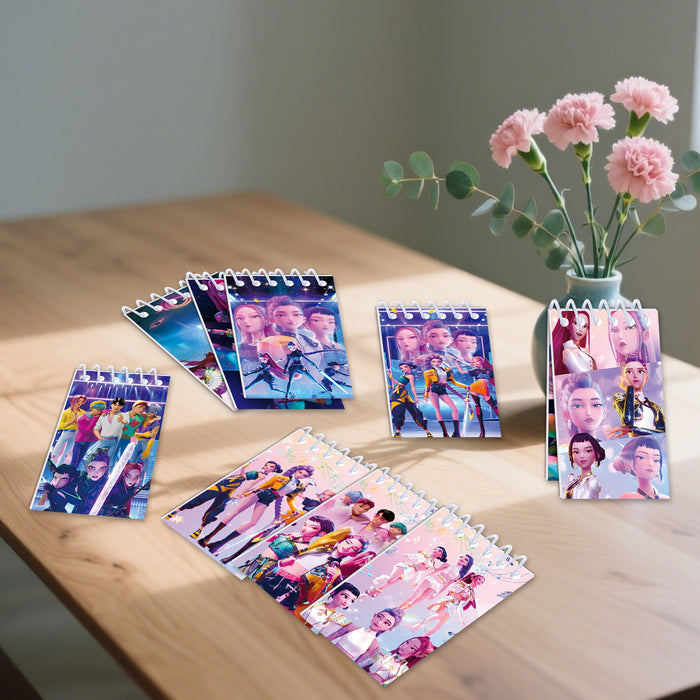 Wholesale Kpop Notebook Coil Party Decoration Supplies Handheld Gift Book Holiday Decoration