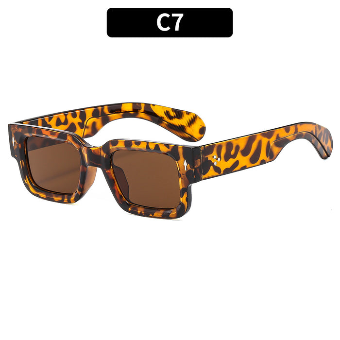 Wholesale Men' s Square Small Arrow Sunglasses for Sun Protection