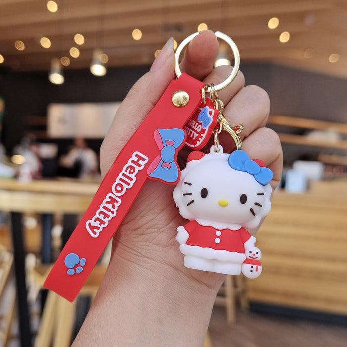 Wholesale Cartoon Silicone Doll Keychain JDC-KC-ZhuoRan031