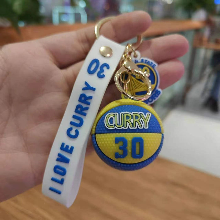 Wholesale 3D silicone basketball shoe keychains